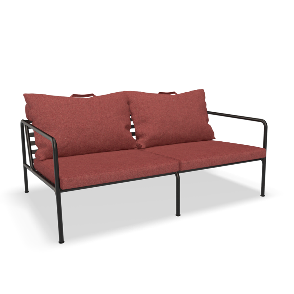 AVON 2-seater sofa_Black
