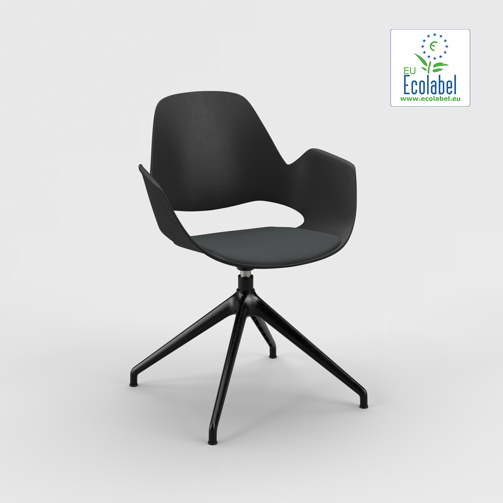 FALK with armrest and padded seat SWIVEL