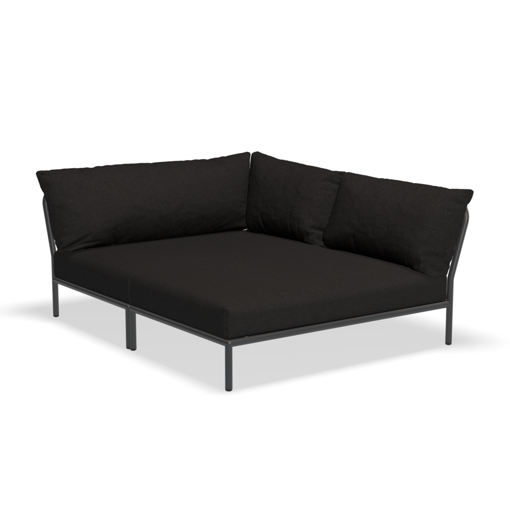 NEW: COZY CORNER, RIGHT // Char // Sunbrella Heritage