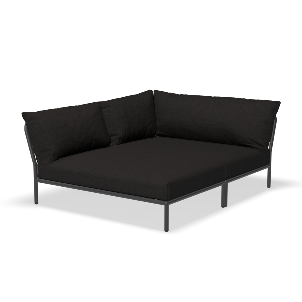 NEW: COZY CORNER, LEFT // Char // Sunbrella Heritage
